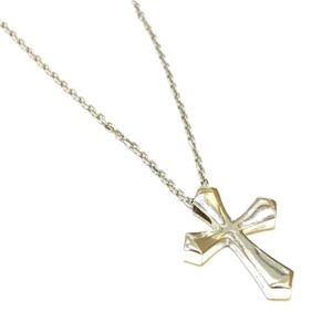 K14WG クロスネックレス